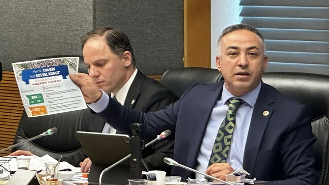 TAHTASIZ, SİLMKENT TOKİ’NİN  SIKINTILARINI MECLİSE TAŞIDI